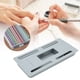 thumbnail image 5 of Organizador Deslizante Para Debajo De La Mesa, Cajón Para Debajo Del Escritorio, Plástico ABS Oculto Sin Perforaciones Para Oficina, Bolígrafo, Cuchillo, Tijeras ANGGREK Under Table Storage Drawer, 5 of 8