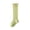 Green, variant on Girls Cute Socks Lightweight Mesh Knee High Socks Carrot Print Frilly Trim Fashion Comfy Socks for 0-3 Years