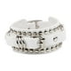 thumbnail image 3 of Brazalete Punk de cuero Hugo para hombres y Mujeres, 3 of 10