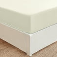 thumbnail image 7 of Mellanni Fitted Sheet up to 16" Deep Pocket, Around Elastic, 1 Piece Twin XL, Golden Ivory, 7 of 7
