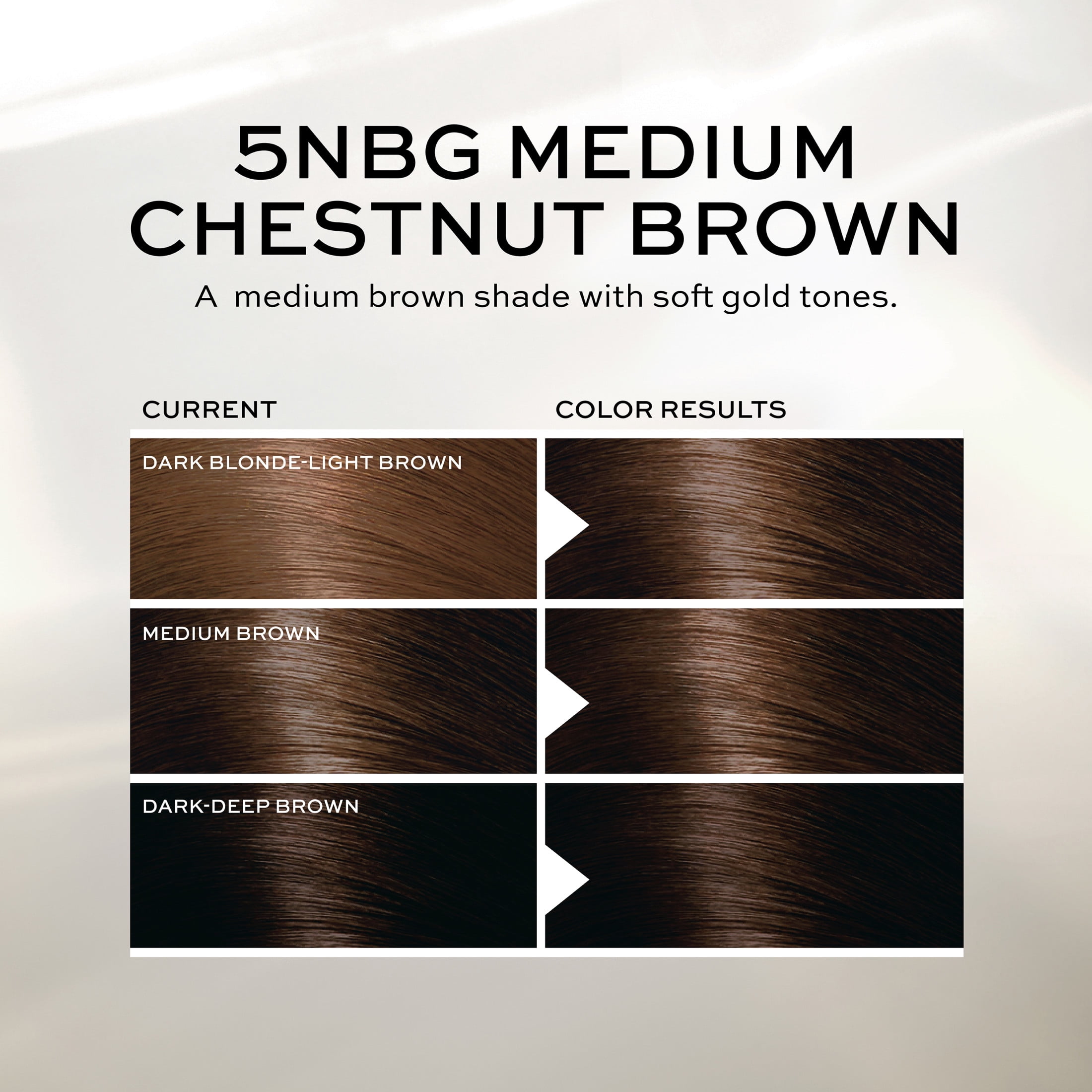 John Frieda Brown Permanent Precision Hair Dye Color Foam Kit, 5NBG Medium Chestnut Brown , 1 Application
