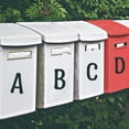 thumbnail image 4 of Hoja de letras autoadhesivas, letras adhesivas, letras mayúsculas y minúsculas, pegatinas del alfabeto, letras para manualidades de pared, letreros al aire libre, carteles, buzones, puertas, coches,, 4 of 7
