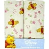 Disney Winnie The Pooh Receiving Blankets. Two Pack of Varied Prints and Styles. Boy 30  x 30