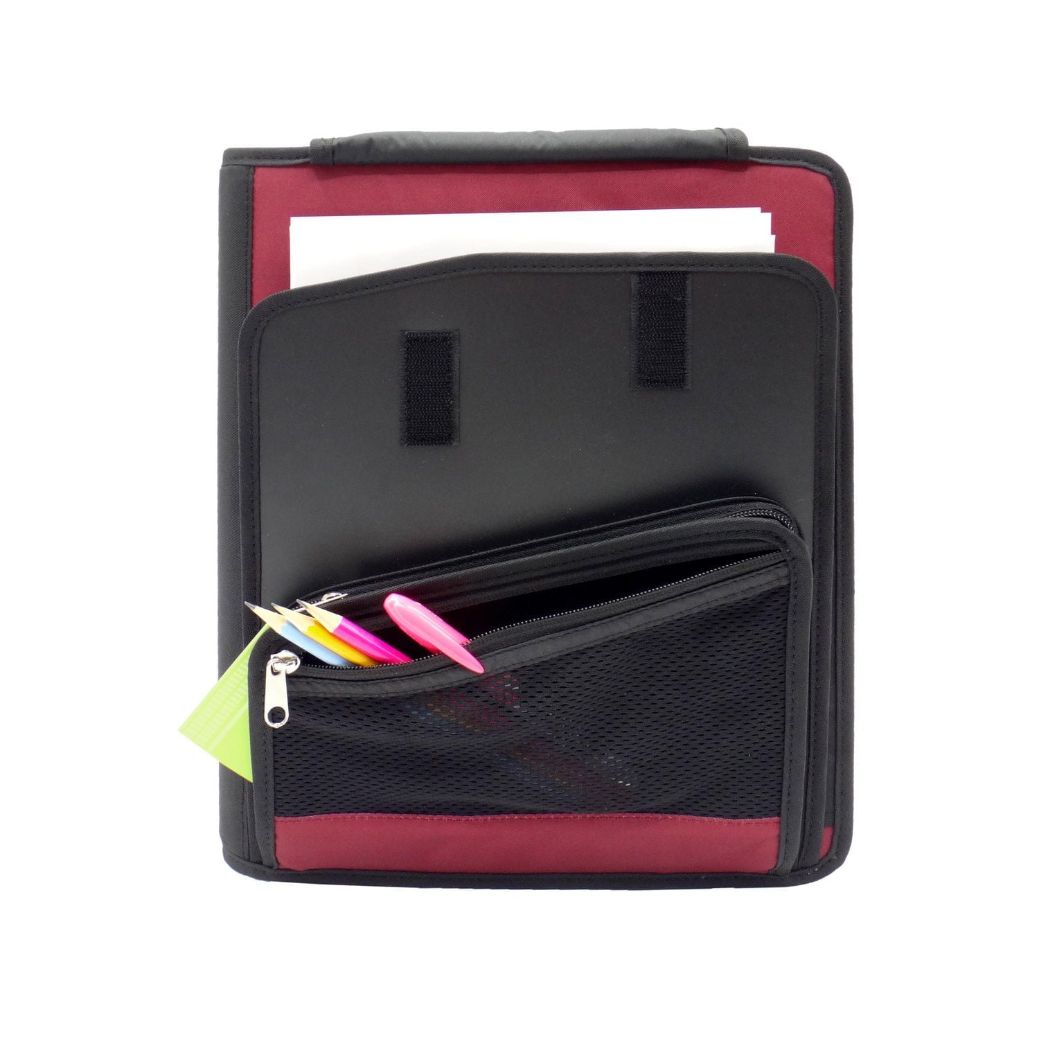 Mead ProPlatinum 1.5" Vertical Zipper Binder, Zipper Binder