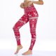 thumbnail image 4 of Mallas informales de Feliz Navidad para mujer, Leggings elásticos ajustados de cintura alta, estampados, otoño, 4 of 5