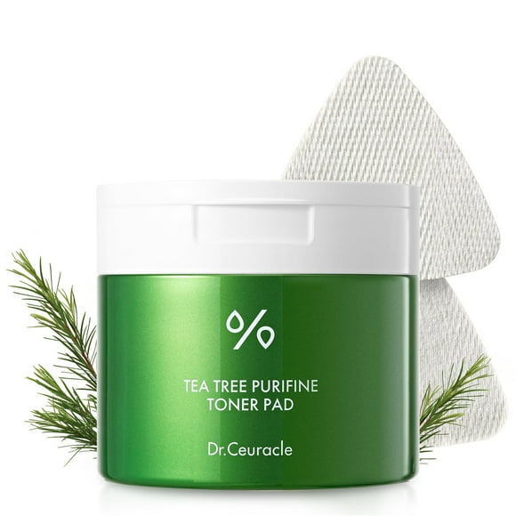 Almohadilla de tóner Dr.Ceuracle Tea Tree Purifine con PHA 60 almohadillas