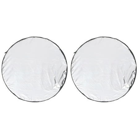 Image of 2 Pieces Photographic Reflector Camera Accessories Lighting Disc Portapotty Polyester Taffeta