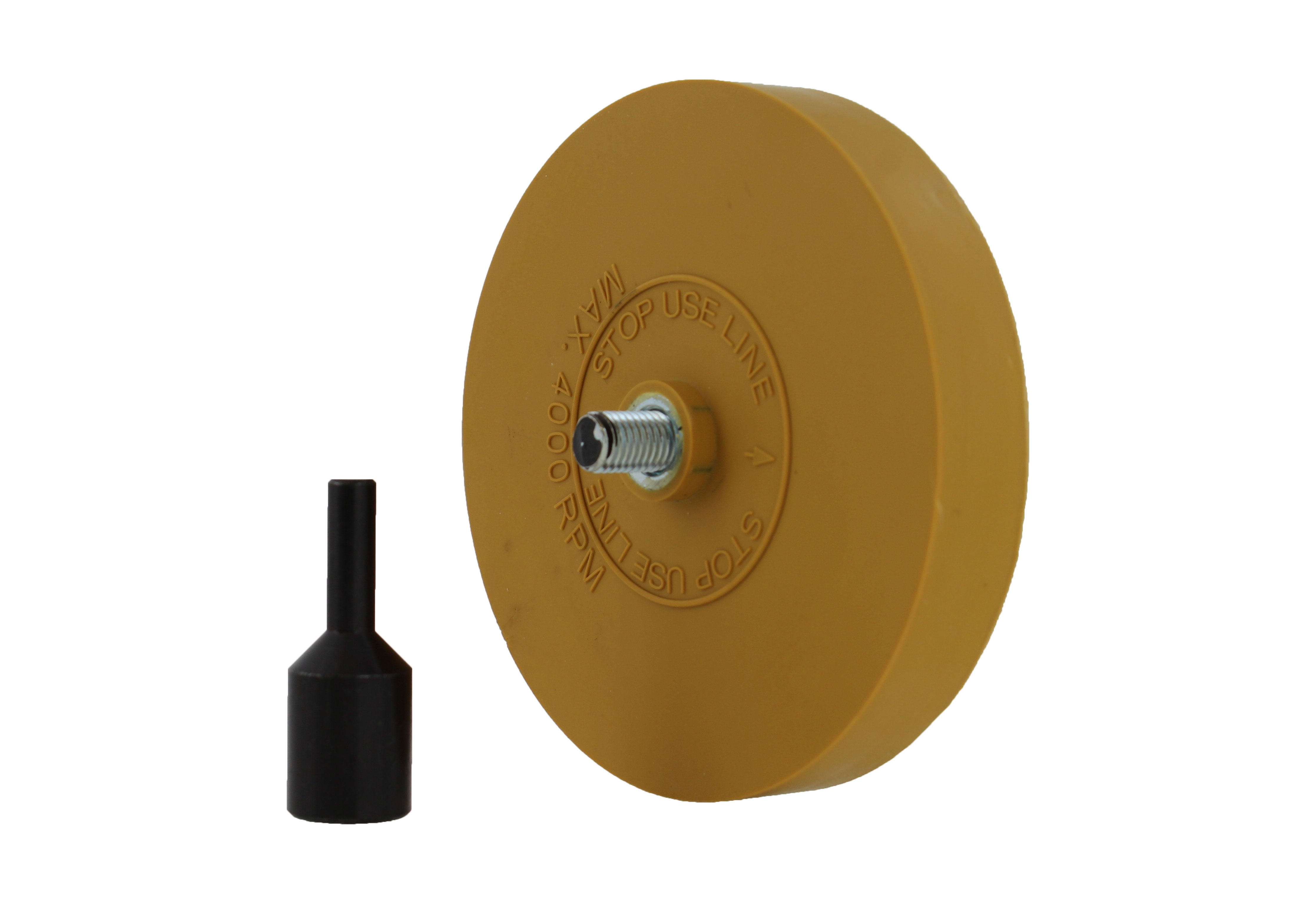 ABN Rubber Eraser Wheel /& Drill Adapter 2-Pack Adhesive Remover Vinyl Decal
