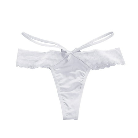 GHSOHS Womens Underwear Panty Plus Size Panties for Women Underwear Pack Design Panty Brief High Rise Cotton Comfortable Look Ladies Underwear Cotton Crotch Seamless Underpants White Briefs Disp L