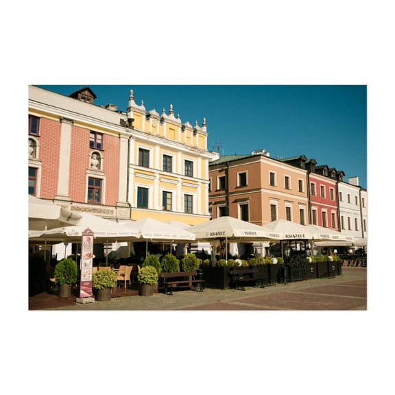 Great Market Square, Zamość 01 - Zamość Lubelskie Poland Photography Unframed Wall Art Print 5 x 7 inches