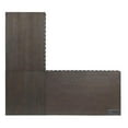 thumbnail image 3 of Pemberly Row Contemporary Wood 2-Piece Writing Desk Set in Walnut, 3 of 10