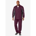 thumbnail image 2 of KingSize Men's Big & Tall Long Sleeve Colorblock Tracksuit, 2 of 6