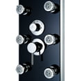 thumbnail image 2 of Blue Ocean 52" Aluminum SPA392B Shower Panel Tower System with Rainfall Shower Head and 8 Adjustable Massage Jets, 2 of 7