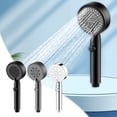 thumbnail image 1 of ¡Ofertas Limitadas!, Cabezal de ducha turboalimentado con volumen de agua súper potente para el baño del hogar Calentador de agua para baño Calentador de baño Cabezal de ducha presurizado 5 Akmoler, 1 of 9