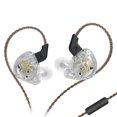 thumbnail image 2 of Inteprter CCA CA2 Auriculares One Dynamic HIFI Bass Auriculares In Ear Auriculares Auriculares deportivos con cancelación de ruido Type5 NO5, 2 of 6