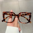 thumbnail image 4 of KAMMPT Oversized Square Eyeglasses Frames 2024 New in Brand Design Spectacles Ins Trendy Vintage Multicolor Rim Women Eyewear, 4 of 9