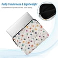 thumbnail image 2 of FORMRS 13-13.3 inch Laptop Sleeve Case Soft Carrying Quilted Computer Bag Cover, Beige Stars, 2 of 7