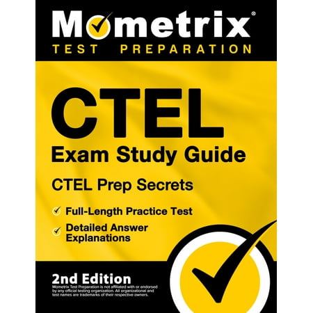 UPC: 9781516722303 | Ctel Exam Study Guide – Ctel Prep Secrets  Full-Length Practice Test  Detailed Answer Explanations : [2nd Edition] (Paperback)