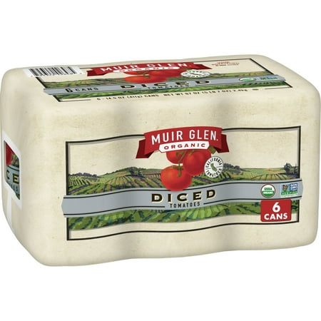 Muir Glen Organic Diced Tomatoes 6 Pack