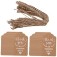 thumbnail image 1 of Etiquetas De Papel Kraft Blanco 50 Piezas Juego Doble, Colgantes Orificio Para Manualidades, Decoración Vintage Para Bodas y Regalos, Organizador Práctico Para Eventos y Embalaje, 1 of 4