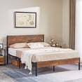 thumbnail image 2 of VECELO 3-Piece Bedroom Set with Full Metal Bed Frame and 2 Nightstand (Set of 3), 2 of 8