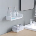 thumbnail image 4 of Estante flotante adhesivo montado en la pared sin perforación, organizador de baño en U, estante de repisa para decoración del hogar/cocina/baño, 4 of 5