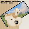 thumbnail image 6 of Ai Translating Ear Buds, 2025 New Wireless Bluetooth Translation Earbuds Real Time Language Translator for Travel Business Learning,144 Languages Translation Earbuds for iOS & Android (Khaki), 6 of 7