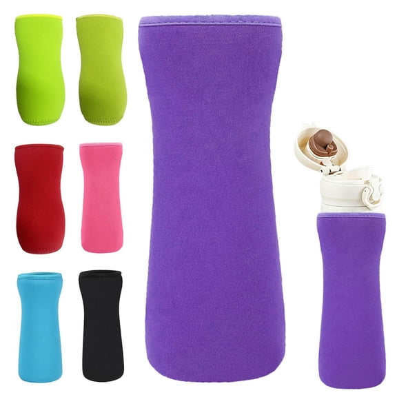CozeLy Water Bottle Sleeve 22oz Insulated Thermal Cup Sleeve with Anti-Fall Design Soft Sports Bottle Cover for Hiking Gym and Outdoor Activities Accessories