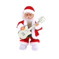 thumbnail image 1 of Battery Operated Guitar Playing Santa Man Decor Music Rocking Xmas Home Decoration For Holiday Party Festival, 1 of 5