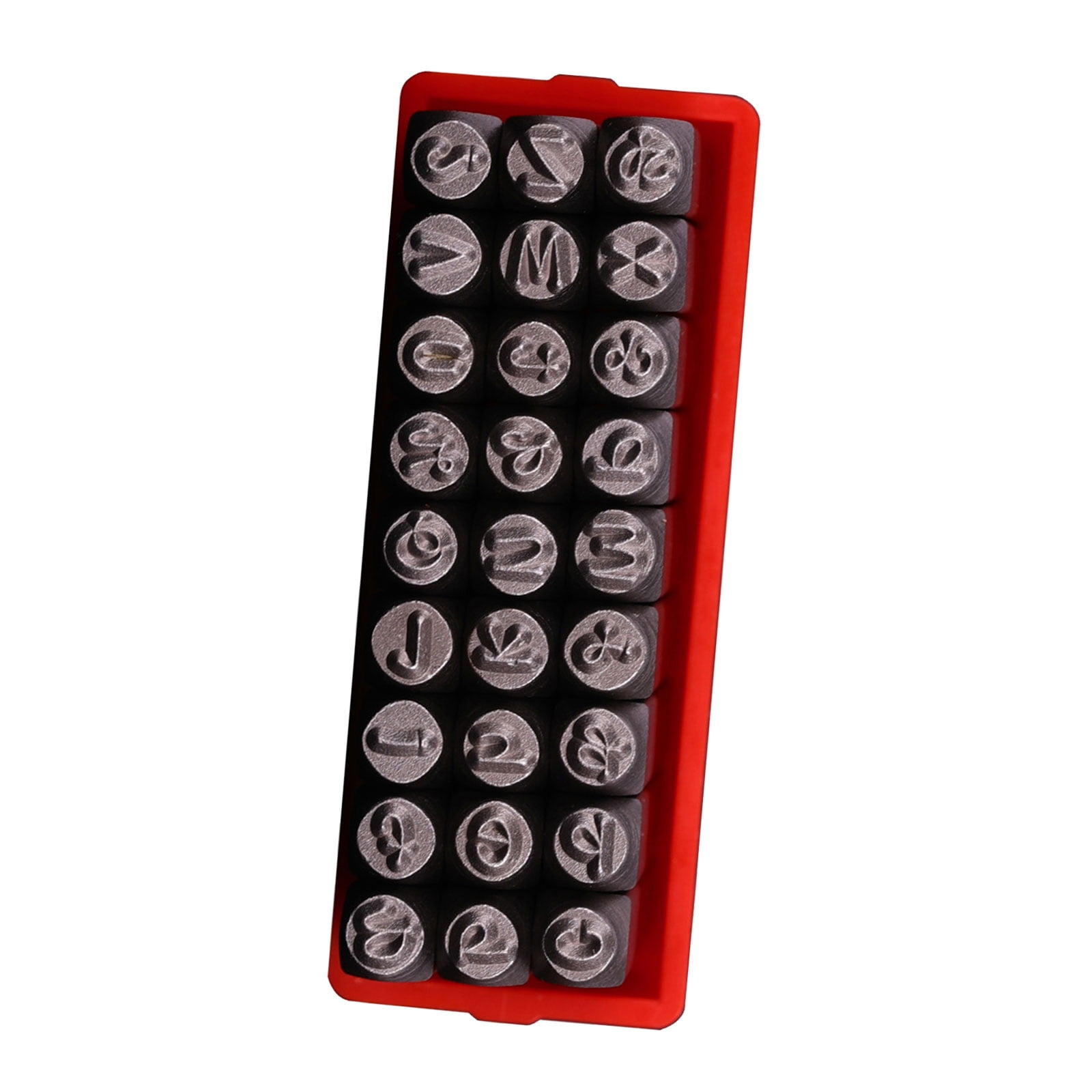 Metal Letter Punches Embossing Tool 3mm Leather Number Letter Stamper Punching Tool For Leather Engraving Jewelry Making