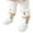 Q106 White, variant on Angala Girls Fuzzy Plush Bear Cozy Socks, Warm Winter Socks For Little Girls Indoor Wearing
