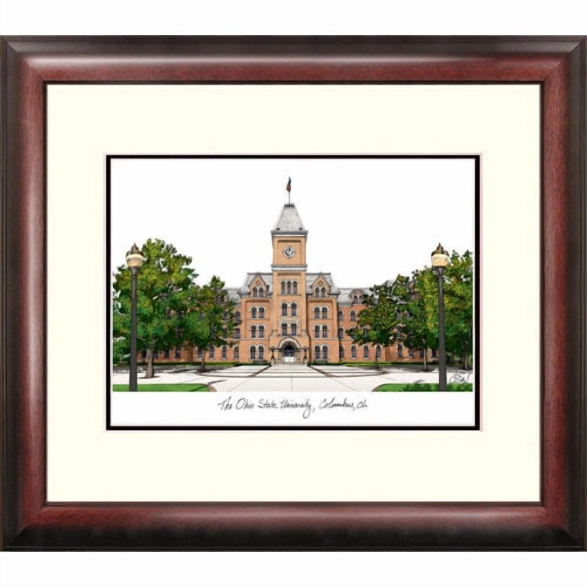 Campus Images NCAA Alumnus Lithograph Framed Photographic Print