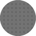 thumbnail image 1 of Ahgly Company Indoor Round Patterned Gray Wolf Gray Area Rugs, 8' Round, 1 of 6