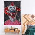 thumbnail image 4 of Killer Klowns from Outer Space Clown Tapestry Wall Hanging, Elegant Wall Hanging Tapestries Wall Art for Bedroom Decor, Outdoor, Parties 60"x90", 4 of 7