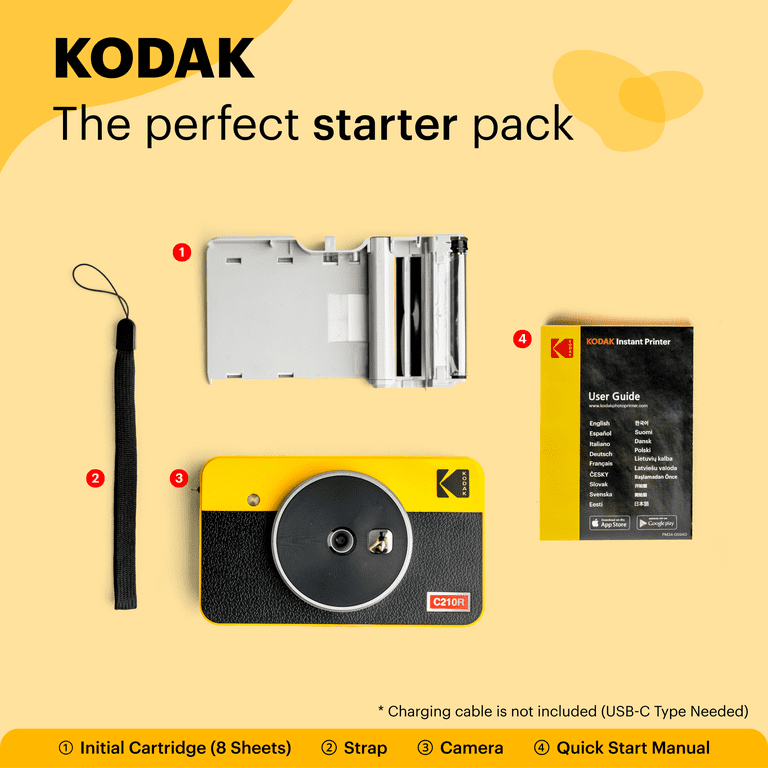 Kodak MINI SHOT 2    Kodak MC-30 お値下げ Amazon.com: KODAK Mini Shot 2 Retro 4PASS 2-in-1 Instant