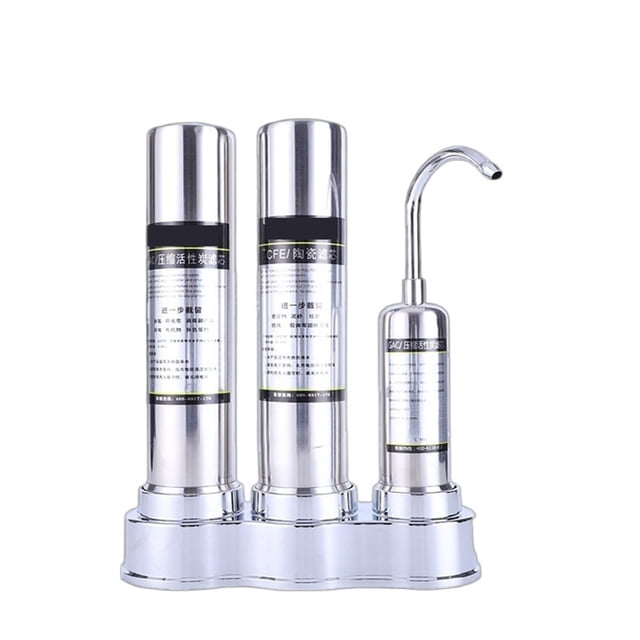 Kitchen Countertop Drinking Water Purifier, Ceramic Activated Carbon Household Filter System Purifying Machine ,Widely Used