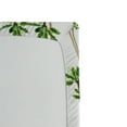 thumbnail image 3 of Ambesonne Palm Tree Fitted Sheet 2 Pcs Set, Forest in Watercolors, King, Green Cocoa and White, 3 of 3