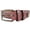 Mouse, variant on Mens Two Toned Croc Print Belt (Platinum, 32)