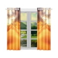 thumbnail image 2 of BSDHOME Desert Window Curtain Kitchen Curtain 26x39 inches (Two Pieces), 2 of 3
