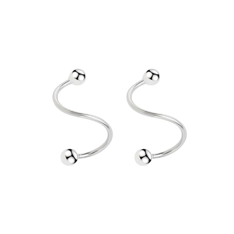 Buckle knot earrings