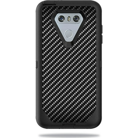 Skin For OtterBox Defender LG G6 Case – Carbon Fiber | MightySkins Protective, Durable, and Unique Vinyl Decal wrap cover | Easy To Apply, Remove, and Change Styles | Made in the