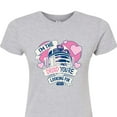 thumbnail image 3 of Star Wars - Valentine Droid You're Looking For - Juniors Fitted Graphic T-Shirt, 3 of 5