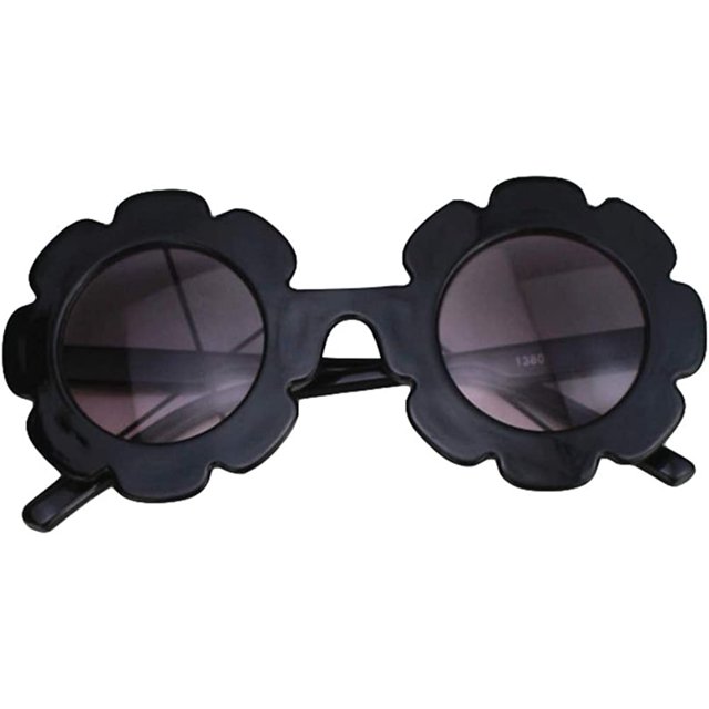 Gafas de sol con forma de corazón para niña, anti-UV, estilo vintage, para bebé
