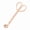 Rose gold, variant on Candle Wick Trimmer, Polished Stainless Steel Wick Clip-per Cutter, Scissors, Reaches Deep Into Candles to Cut Spent Cord, Allow Cleaner Burn and Prevent Soot Buildup
