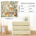 thumbnail image 6 of Yayeee 6 Pack Kitchen Dish Cloths for Washing Dishes Soft Absorbent Microfiber Towels, Deer Pattern, 6 of 9