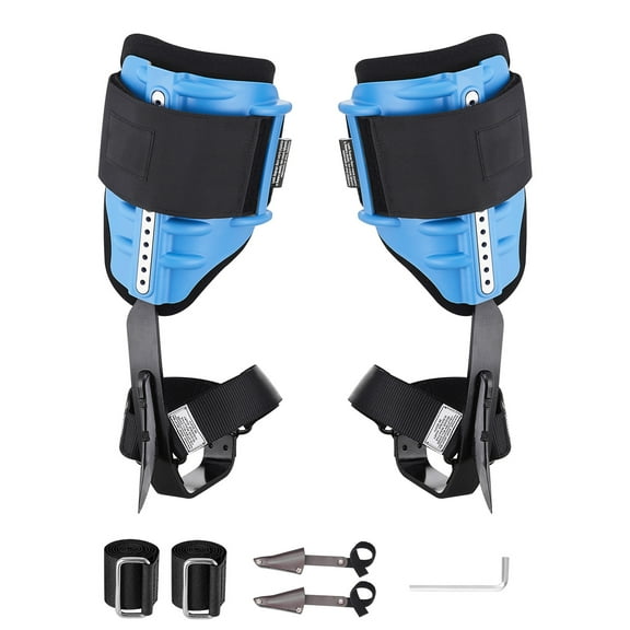 KFFKFF Height-Adjustable ROPE-G-011 Tree Climbing Spikes, Spurs, 2 Pack