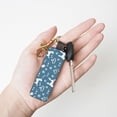thumbnail image 4 of Wukai Poodle Dog Print Leather Car Keychain, Universal Key Fob Keychain, Leather Key Chain Holder for Men and Women,360 Degree Rotatable, 4 of 5