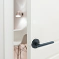 thumbnail image 5 of Design House Eastport Interior Reversible Non-Turning One-Sided Dummy Door Lever, Matte Black, 5 of 14