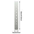 thumbnail image 3 of Oliegs Calendar Kids Height Chart Wall Sticker Growth Ruler Measure For Children With Backing And Removable Design Christmas, 3 of 5
