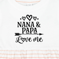 thumbnail image 4 of Inktastic Nana Papa Love Me Grandchild Girls Baby Dress, 4 of 5
